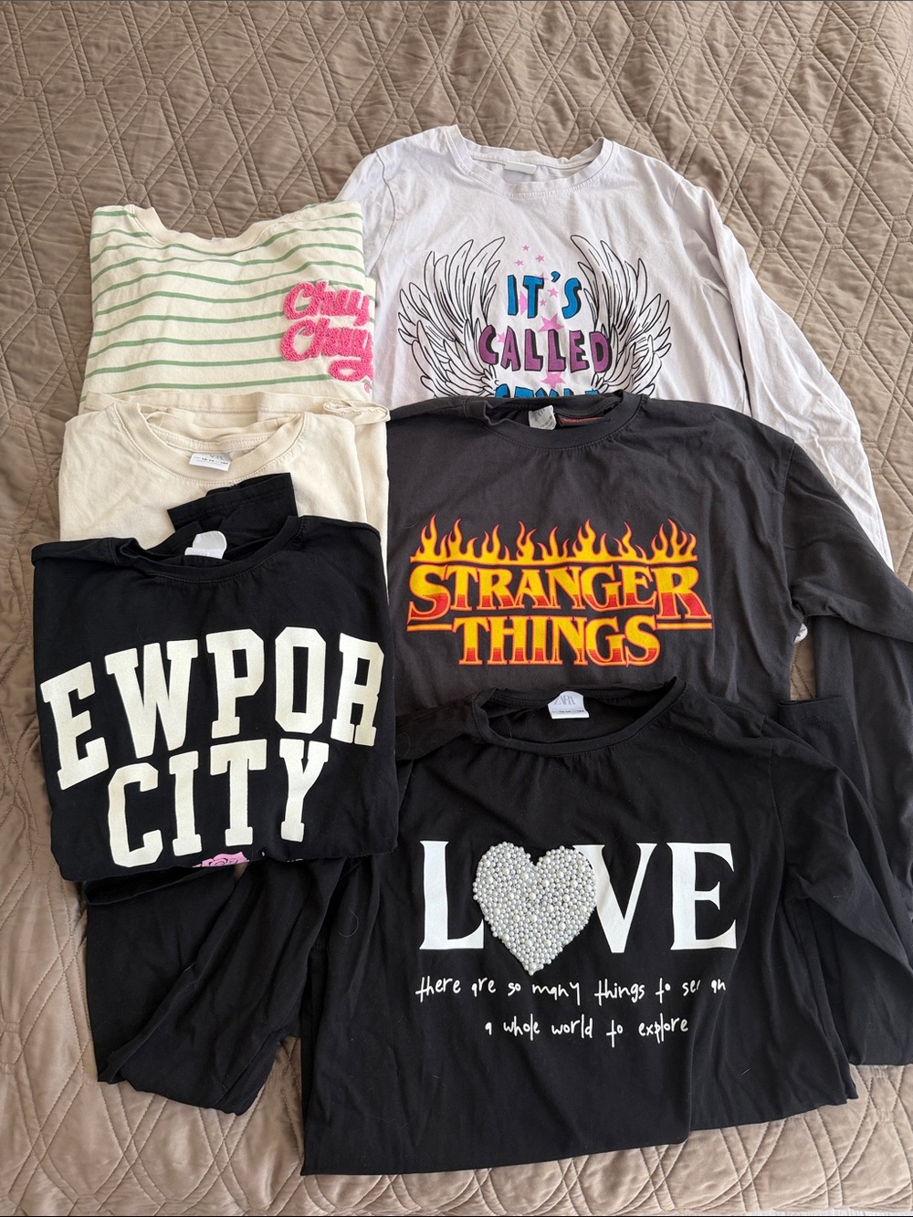 6 Zara shirts for 20$ 13-14 yrs teen